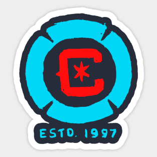 Chicago Fireeee F.C 08 Sticker